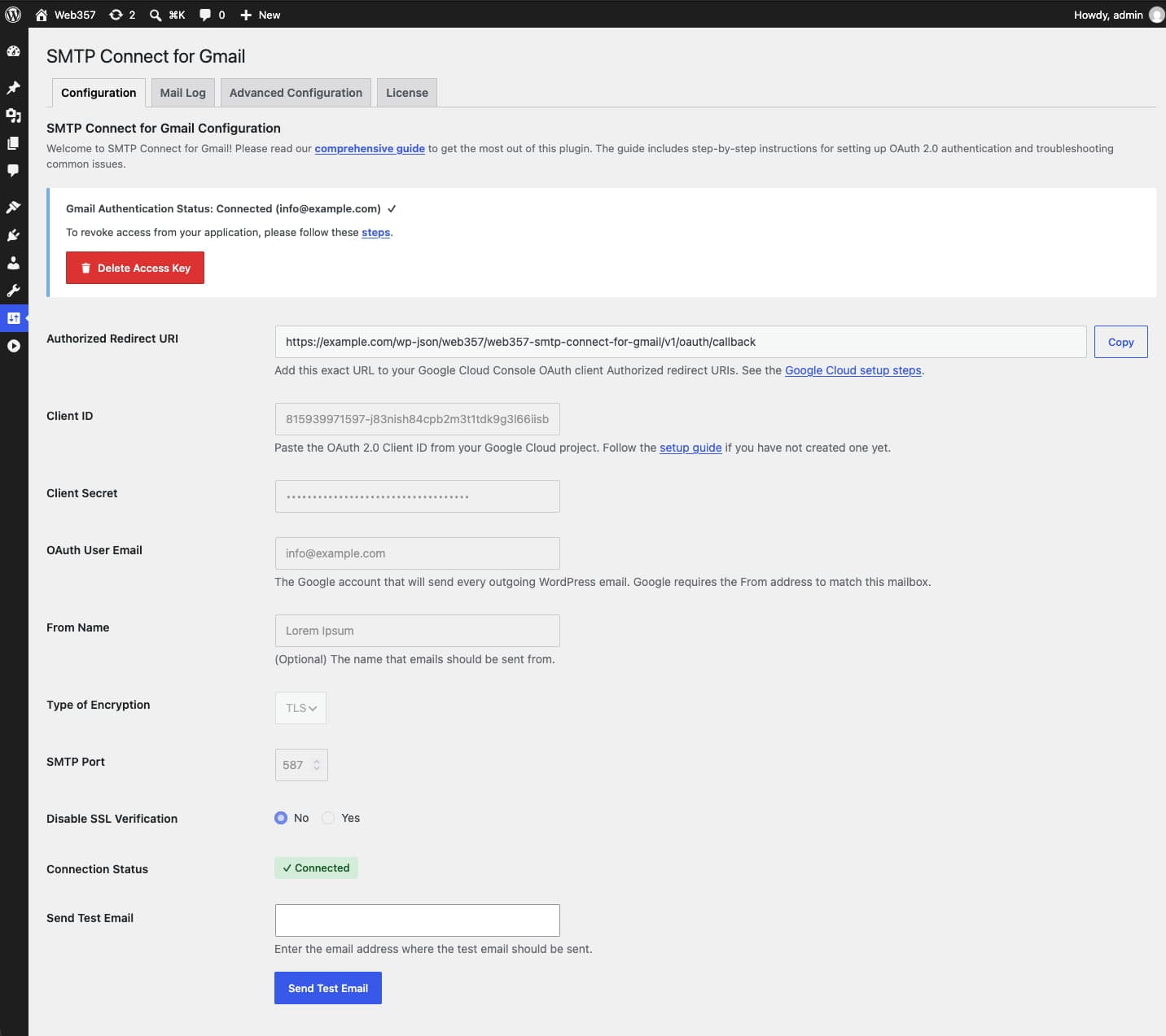 🔐 Google Account Authorization via OAuth 2.0
