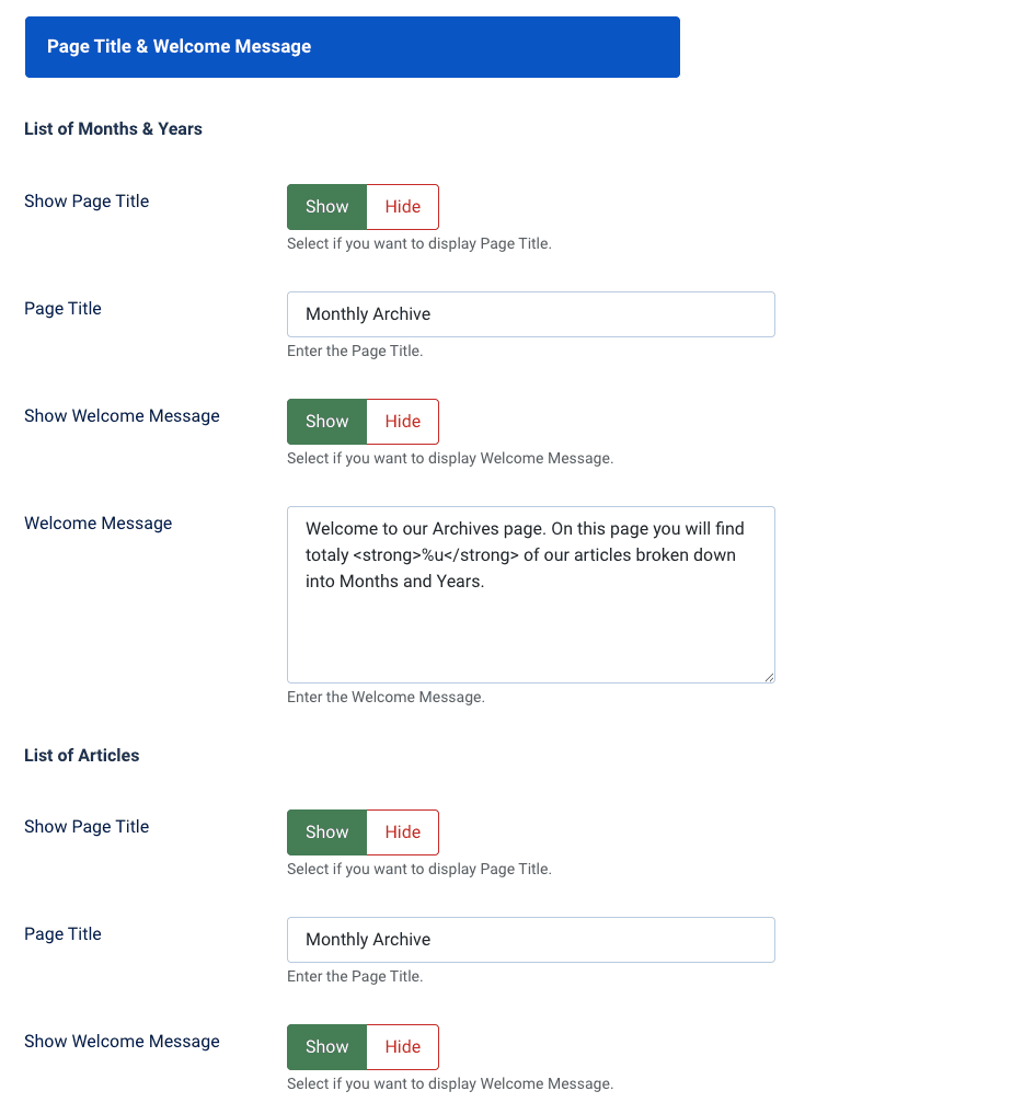 Custom Branding & Messaging