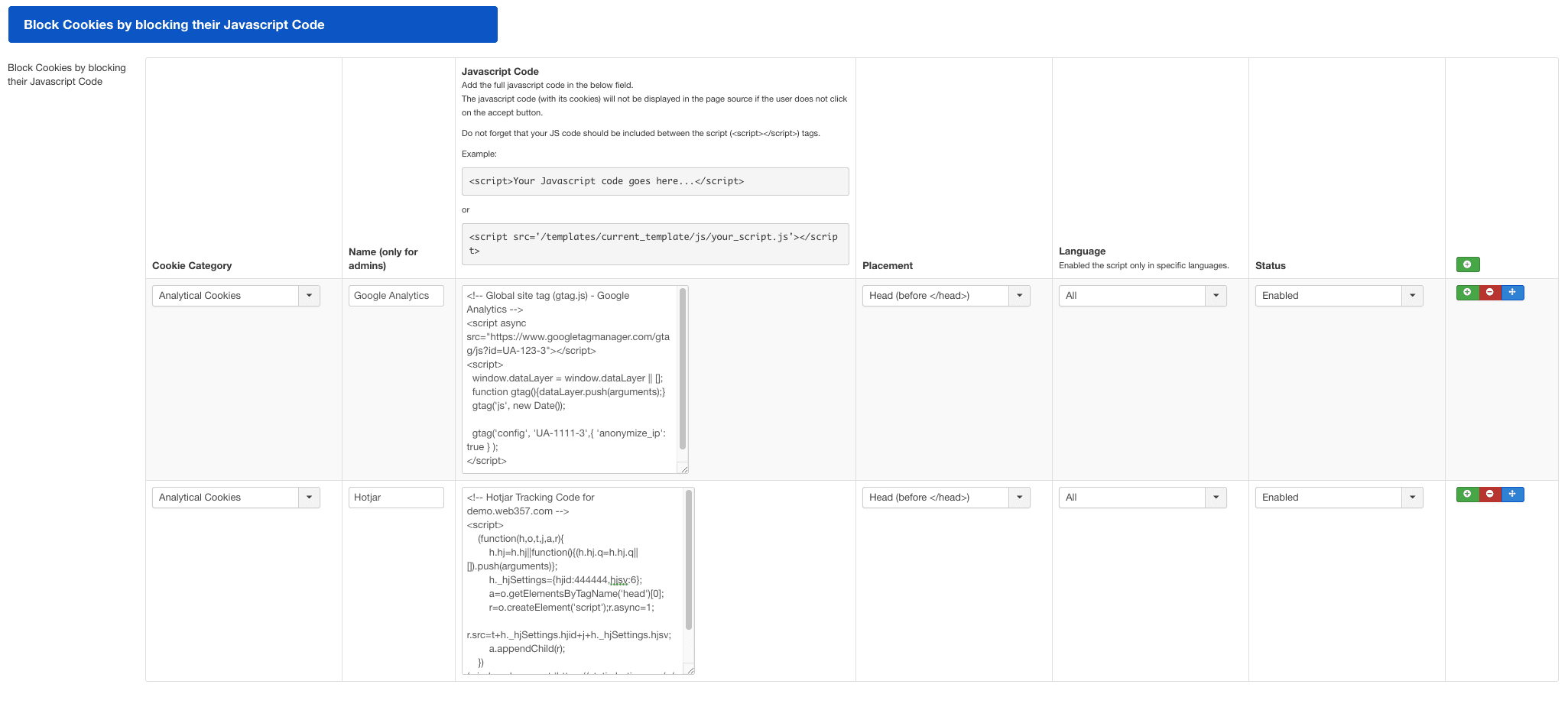 🛡️ Block Cookies by Blocking their JavaScript Code
