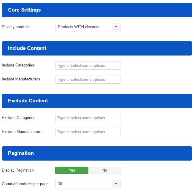 🎛️ Flexible Filtering and Content Rules