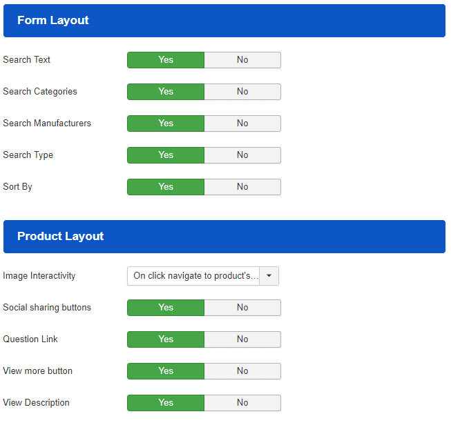 🔍 Customize Search and Product Display