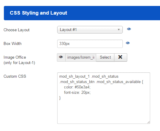 ⚙️ Styling and Custom CSS