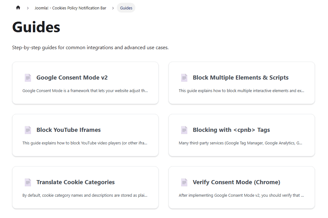 📚 Comprehensive Documentation and Step-by-Step Guides