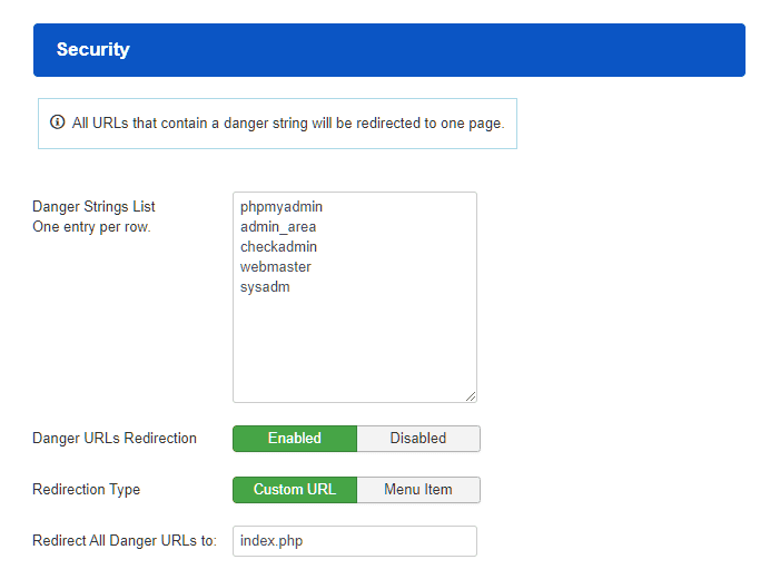 🛡️ Extra Security with Danger Strings