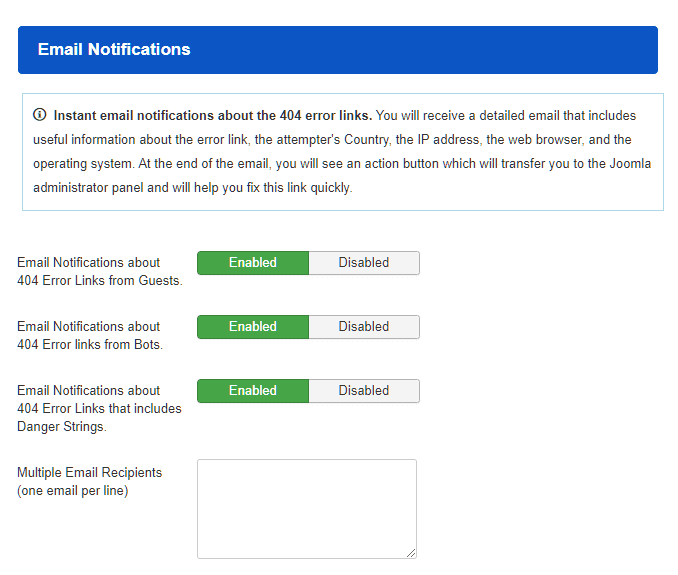 ✉️ Instant Email Notifications
