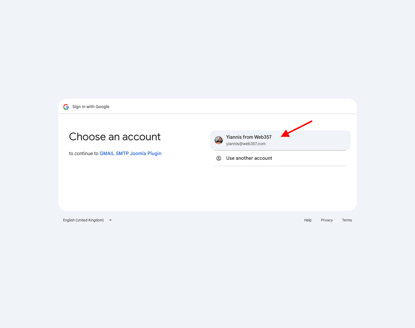 🔐 Google Account Authorization