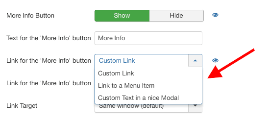 🔗 3 Flexible Options for the “More Info” Button