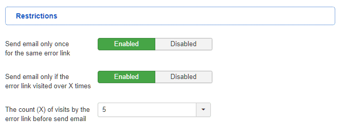 π§ Email Restrictions