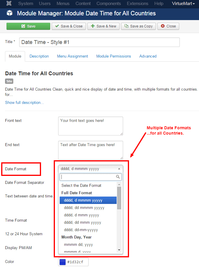 🗓️ Wide Range of Date Formats