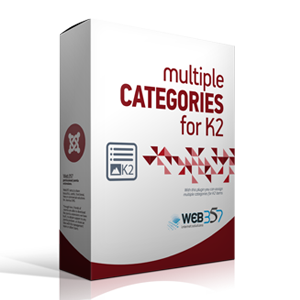 Multiple Categories for K2 Items, new Joomla! plugin by Web357 Multiple Categories for K2 Items, new Joomla! plugin by Web357
