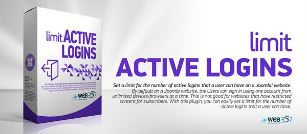 Limit Active Logins for Joomla!