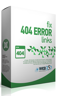 Fix 404 Error Links - Joomla! component