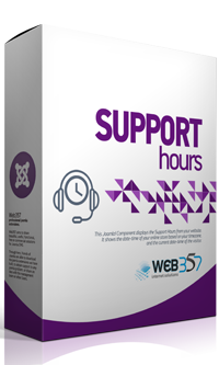 Support Hours - Joomla! module
